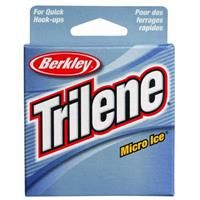 BERKLEY TRILENE SUPER STRONG MICRO ICE , Color: CLEAR STEEL, Size: 4#