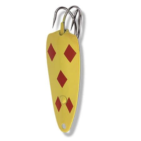 LS TEXAS WEEDLESS SPOON 2.5&quot;, Color: 5DIA YLW/RED