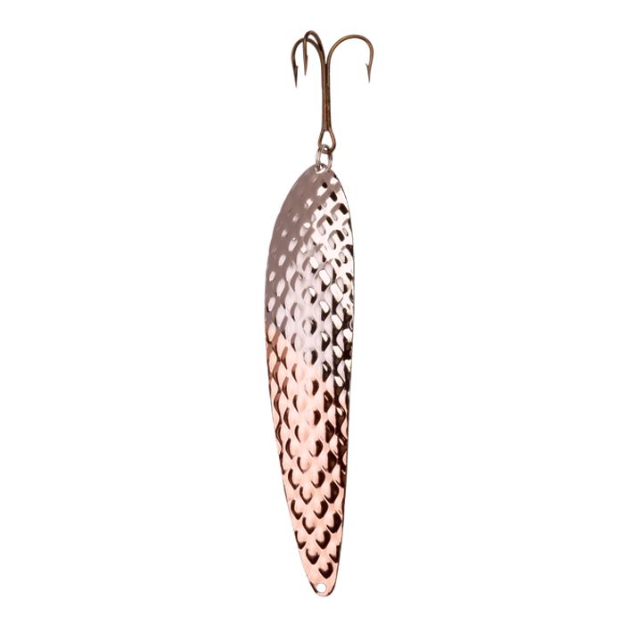 LS CANOE WOBBLER SPOON, Color: HAM NICKEL/COPPER, Size: 5&quot;