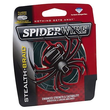 SPIDERWIRE STEALTH BRAID 125YD