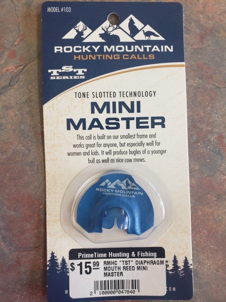 RMHC &quot;TST&quot; DIAPHRAGM MOUTH REED, Size: MINI MASTER