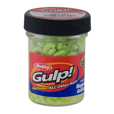 BERK GULP , Color: CHARTREUSE MAGGOTS - (GMG-CH), Size: 1.5oz