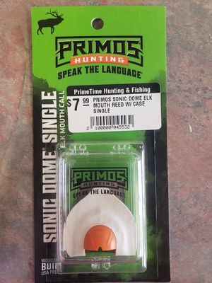 PRIMOS SONIC DOME ELK MOUTH REED W/ CASE