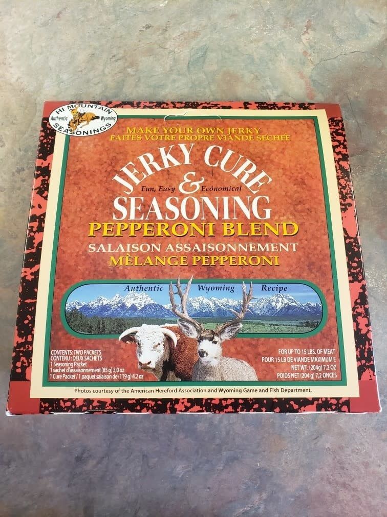 HIMT JERKY CURE &amp; SEASONING, FLAVOR: PEPPERONI BLEND