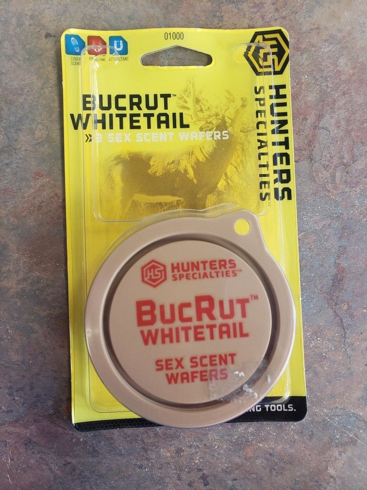 HS WCC COVER SCENT WAFERS, SCENT: BUC RUT WHITETAIL