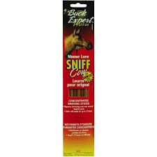 BUCK EXPERT SNIFF SMOKING STICKS, Color: COW MOOSE IN HEAT