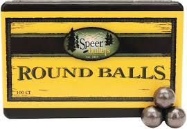 SPEER ROUND BALLS, CAL: .350&quot;, GR: LEAD, BULLET / QTY: 100PK