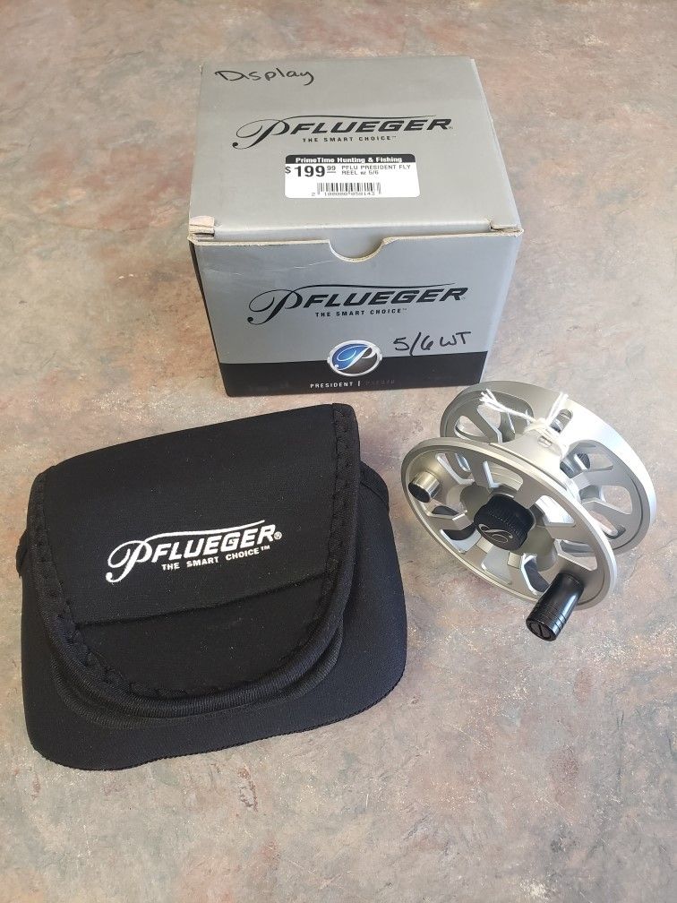 PFLU PRESIDENT FLY REEL, Size: sz 5/6