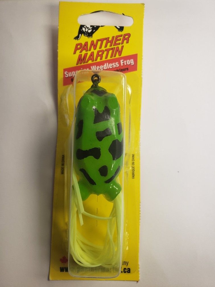 PM PRO SUPERIOR WEEDLESS FROG, Color: CHARTREUSE