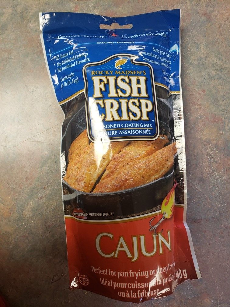 MCC FISH CRISP, FLAVOR: CAJUN