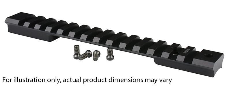 WARNE MOUNTAIN TECH ZERO MOA RAIL BASE STEEL