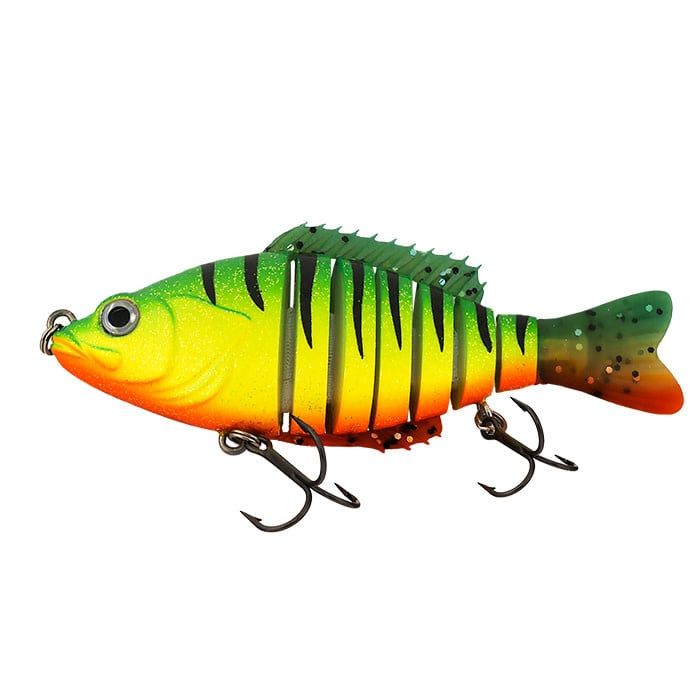 LS LIVE SHAD LURE, Color: FIRETIGER, Size: 4&quot;