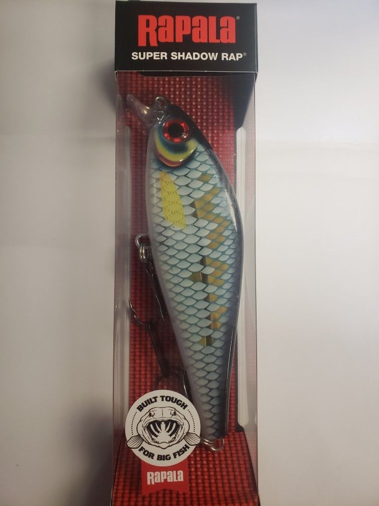 RAP SUPER SHADOW RAP, Color: SCALED BAITFISH, Size: #16