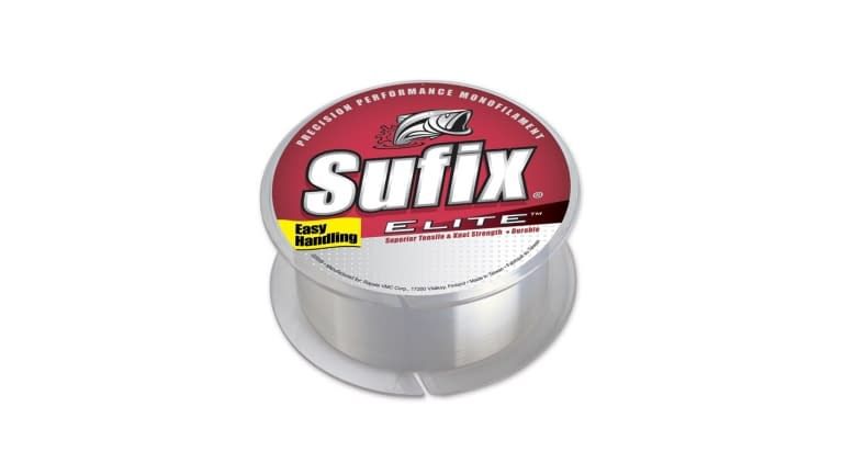 SUFIX ELITE 330Y, Color: CLEAR, Size: 6 LB