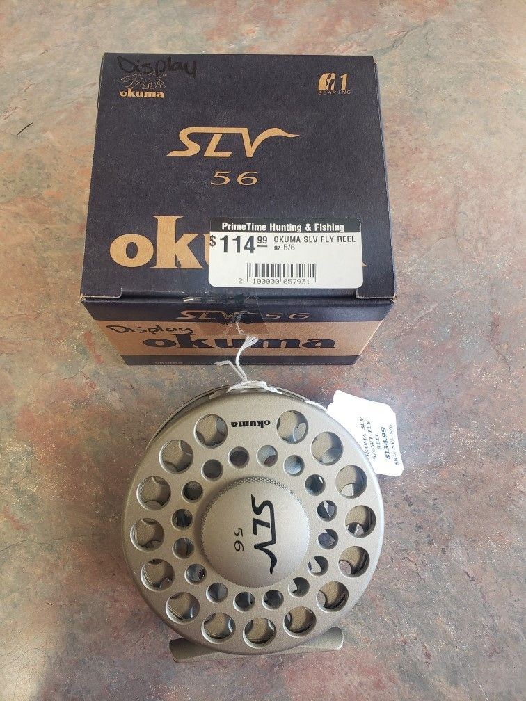 OKUMA SLV FLY REEL, Size: sz 5/6