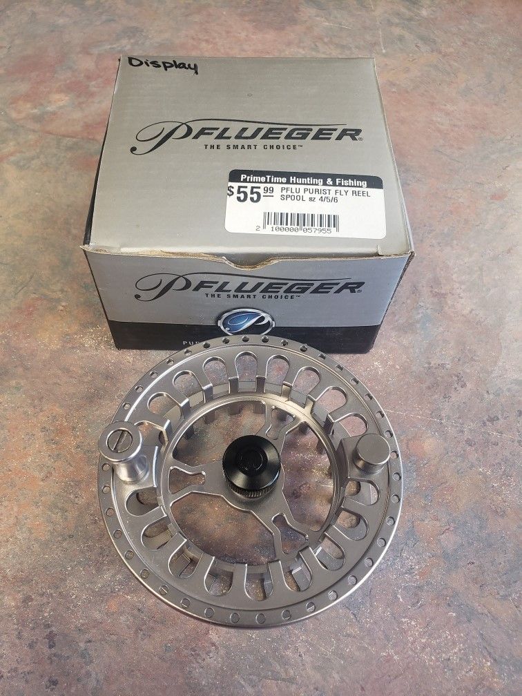 PFLU PURIST FLY REEL SPOOL, Size: sz 4/5/6