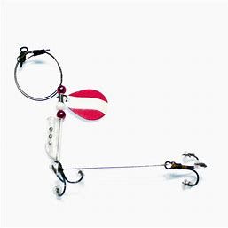JACK ICE XL BIG BAIT RIG, Color: PINK/WHITE