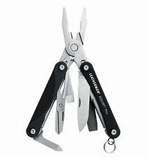 LEATHERMAN SQUIRT PS4 MULTI TOOL, Color: BLACK