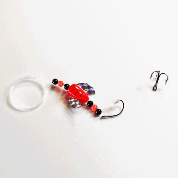 JACK WACKER MINNOW HARNESS, Color: FIRETIGER