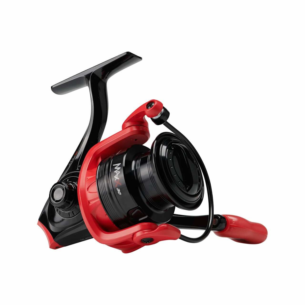 ABU MAX-X SPIN REEL, Color: BLACK/RED, Size: sz5C