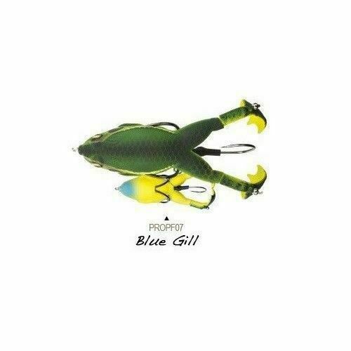 LH PROP FROG, Color: BLUE GILL, Size: 3.5&quot; - 1/2oz