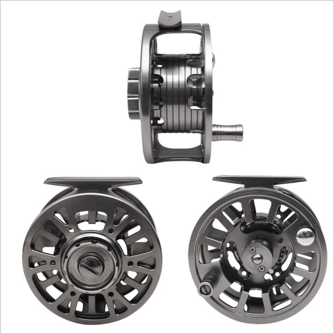 AMUND TOP GUN (GANG) FLY REEL, Size: #5/6