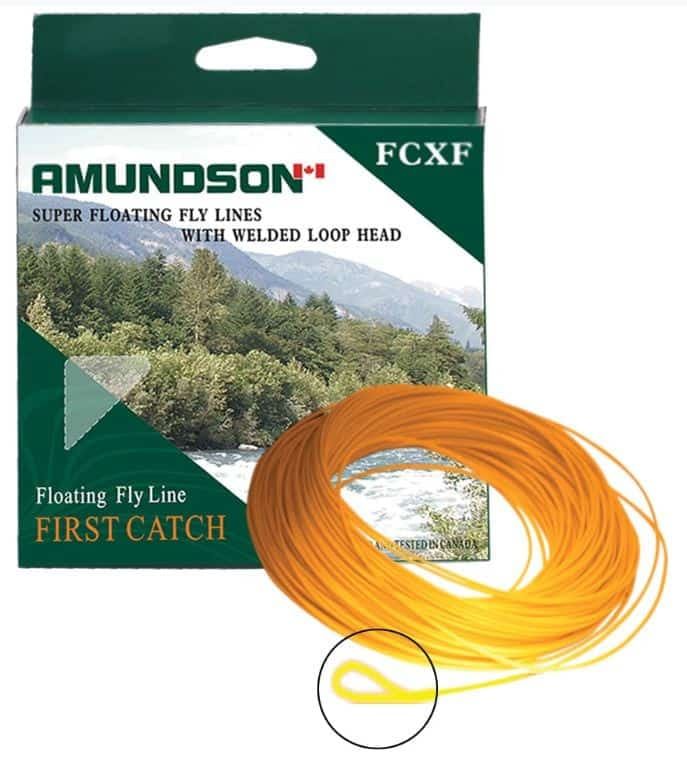 AMUND FIRST CATCH FLOATING FLY LINE, WEIGHT: 5WT, LENGTH: 90FT, COLOR: ASST