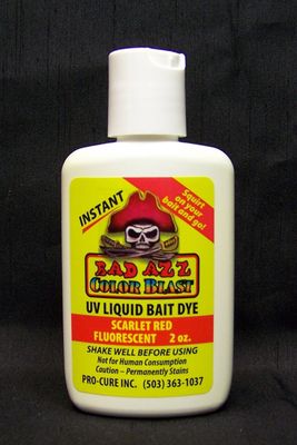 PC BAD AZZ COLOR BLAST UV LIQUID BAIT DYE 2oz