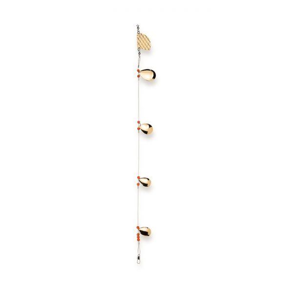 LS BEAR VALLEY LAKE TROLL SPINNER, Color: GOLD, Size: 1.5X4