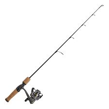 BERK LIGHTNING ICE ROD COMBO (GREY REEL)