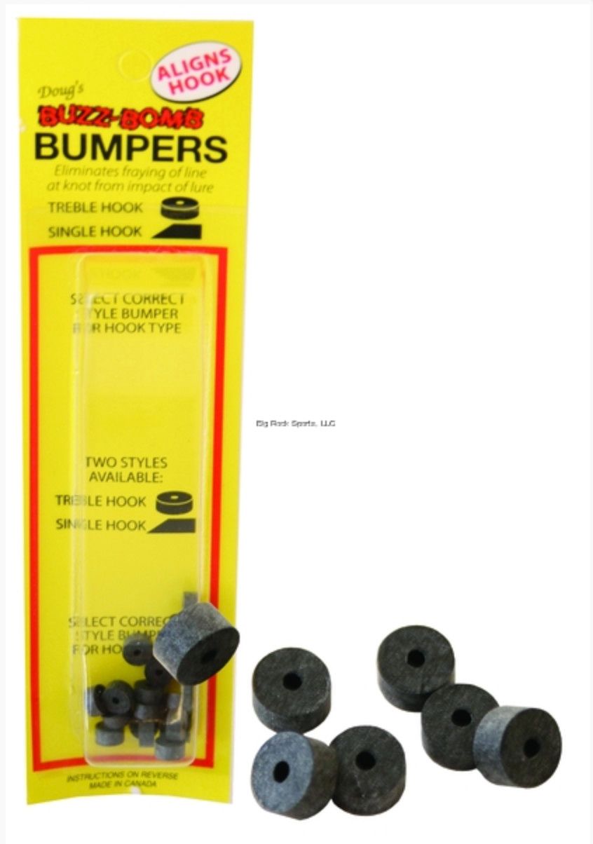 BB BUZZ-BOMB HOOK BUMPERS, Size: SINGLE 15PK