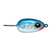 VMC TEAR DROP JIG, Color: GLOW BLUE SHINER, Size: 1/8oz
