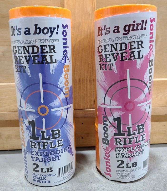 SONIC GENDER REVEAL 2lb (2 - 1lb CONTAINERS)
