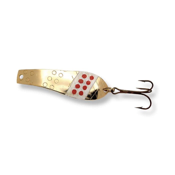 LS GLOW WORM SPOON, Color: GOLD, Size: 2.5&quot;