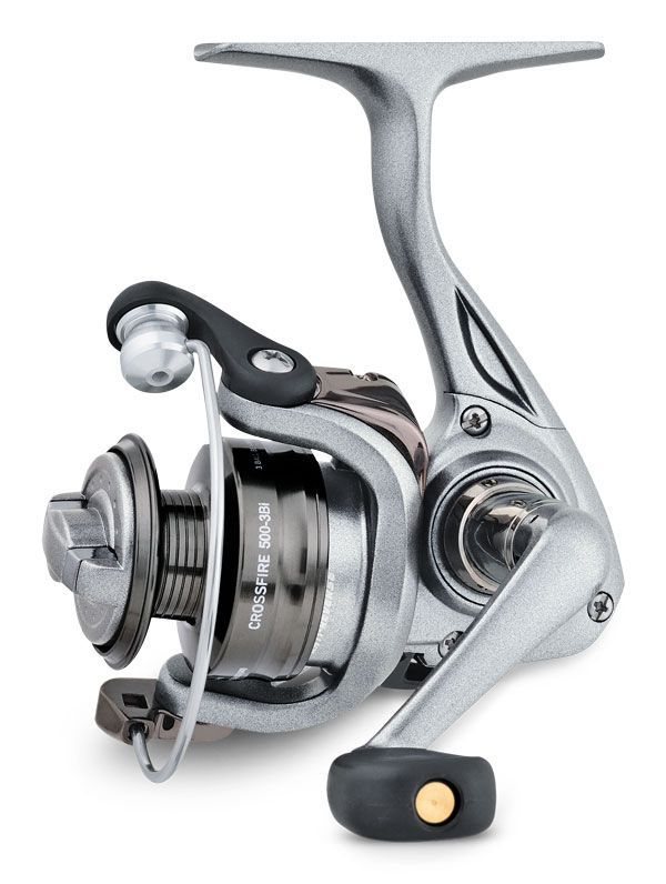 QUA THROTTLE SPIN REEL, Color: GREY/SILVER, Size: # 10