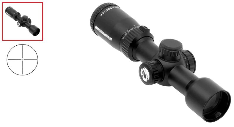 SCOR MARKSMAN RIMFIRE  SCOPE W/ RINGS