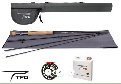 TFO PRO 3 FLY ROD OUTFIT W/ CASE