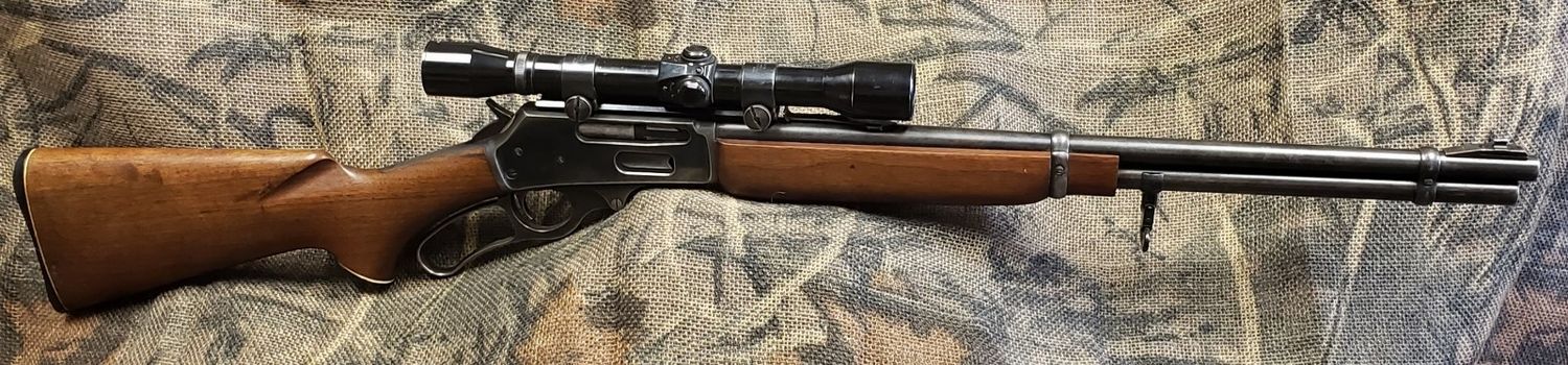 MAR 336R 30-30WIN WOOD LEVER ACTION W/ SCOPE
