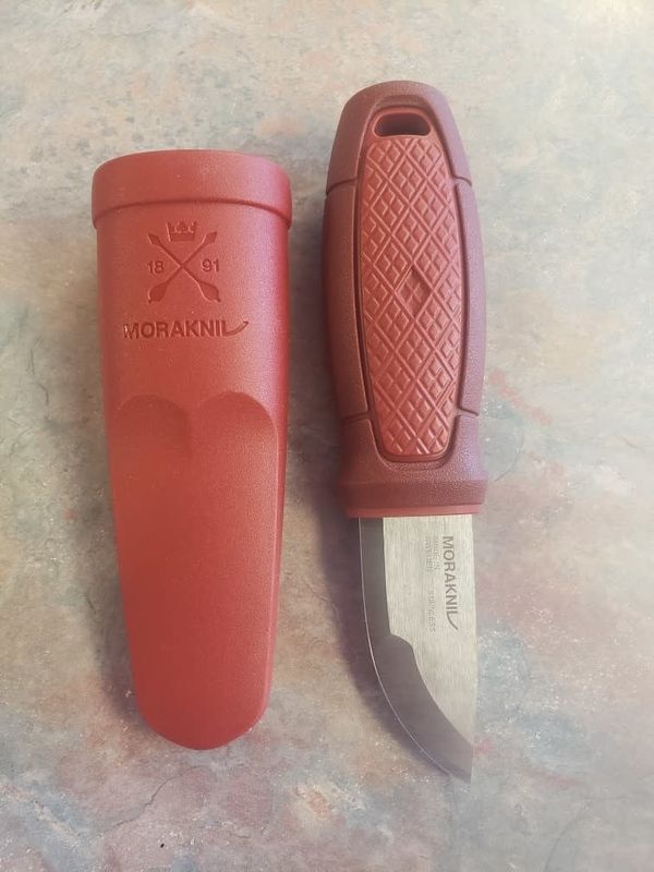 MORA ELDRIS RED FIXED KNIFE W/ SHEATH