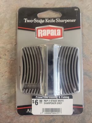2 STAGE RAPALA CERAMIC SHARPENER - COARSE &amp; FINE