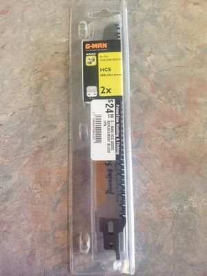 G-MAN HCS WOOD REPLACEMENT BLADE 2PK