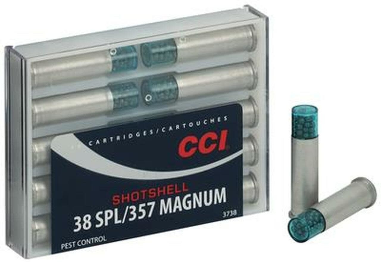 CCI 38SPCL/357MAG 1/4oz #9 SHOTSHELL