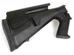 CAN 12GA TACTICAL STOCK W/ CHEEK PIECE BLACK