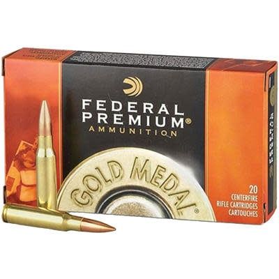 FED 6.5 CREEDMOOR 130GR HYBIRD OPEN TIP MATCH GOLD MEDAL BERGER