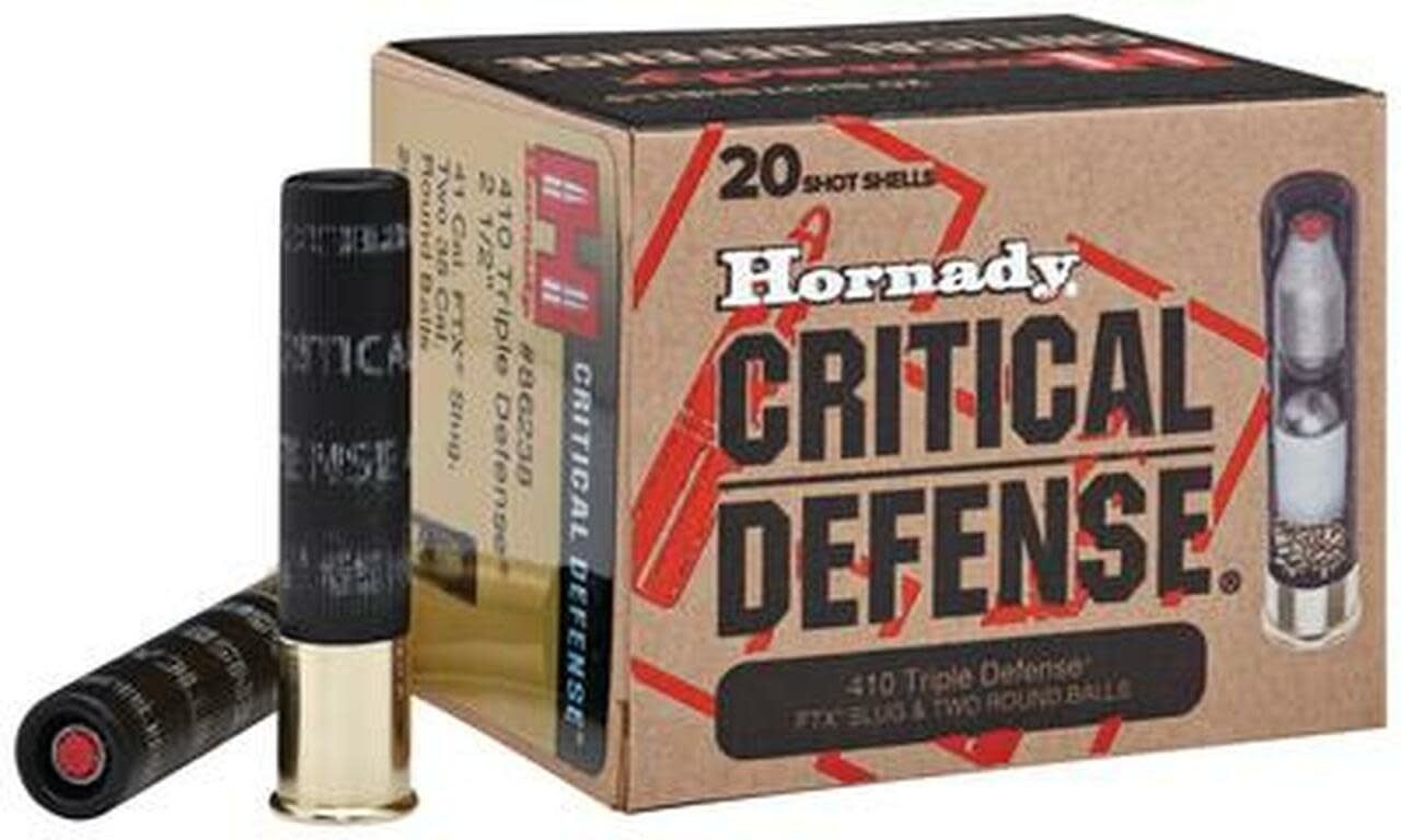 HOR CRITICAL DEFENSE 410GA 2-1/2" 41CAL FTX SLUG
