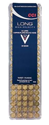 CCI TARGET 22LONG 29GR COPPER PLATED RN