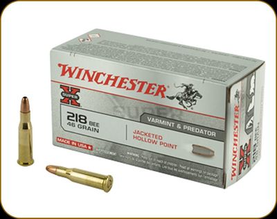 WIN 218 BEE 46GR JHP SUPER-X