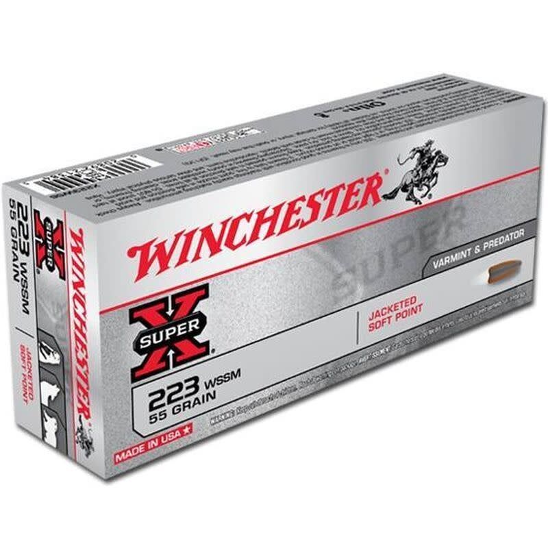 WIN 223 WSSM 55GR POINTED SP SUPER-X