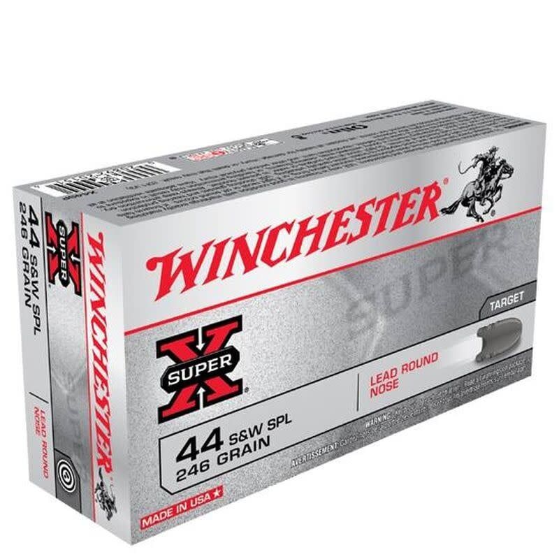 WIN 44 S&amp;W SPCL 246GR LEAD RN SUPER-X
