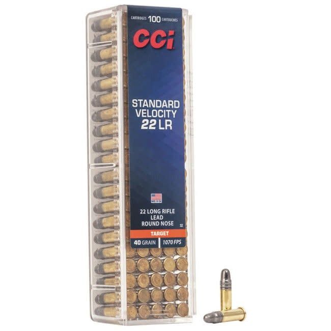CCI TARGET STANDARD 22LR 40GR LEAD RN